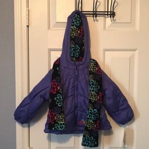 NWT girls size 2T London Fog puffer jacket